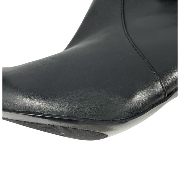 Ralph Lauren Lauren Women's Leather Saida Boot Black - Picture 9 of 10